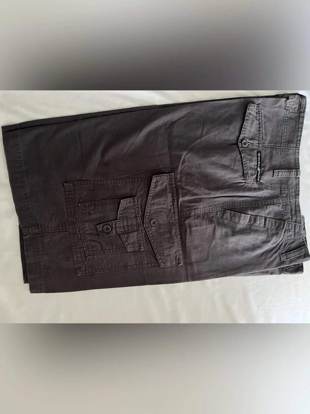 Beverly Hills Polo Club Dark Gray Cargo Men's Shorts